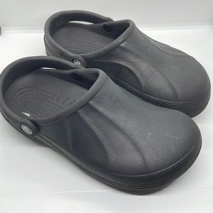 Crocs Black Slingbacks W9 M7